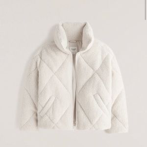 Abercrombie Quilted Sherpa jacket